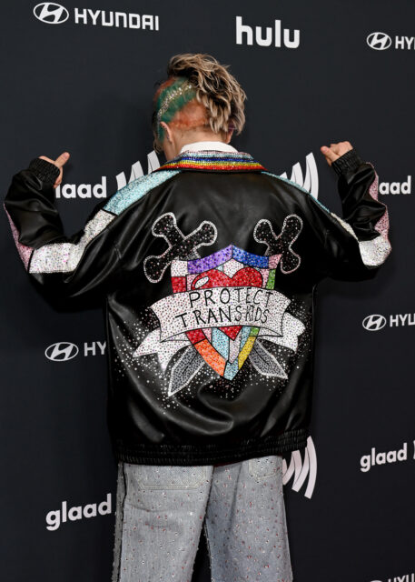 JoJo Siwa attends the 36th Annual GLAAD Media Awards at The Beverly Hilton on March 27, 2025 in Beverly Hills, California. Photo: Jon Kopaloff/Getty Images for GLAAD
