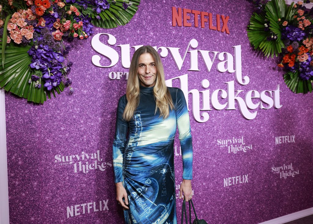 onathan van Ness attends Survival of the Thickest Season 2 NYC Premiere on March 26, 2025 in New York City. 
