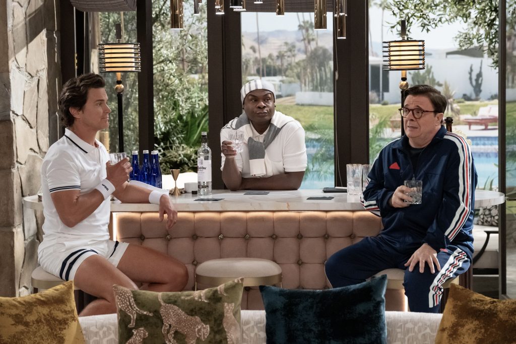 Bunny asks Jerry and Arthur to let Mindy join their pickleball team. Meanwhile, Sybil reconnects with an old friend.