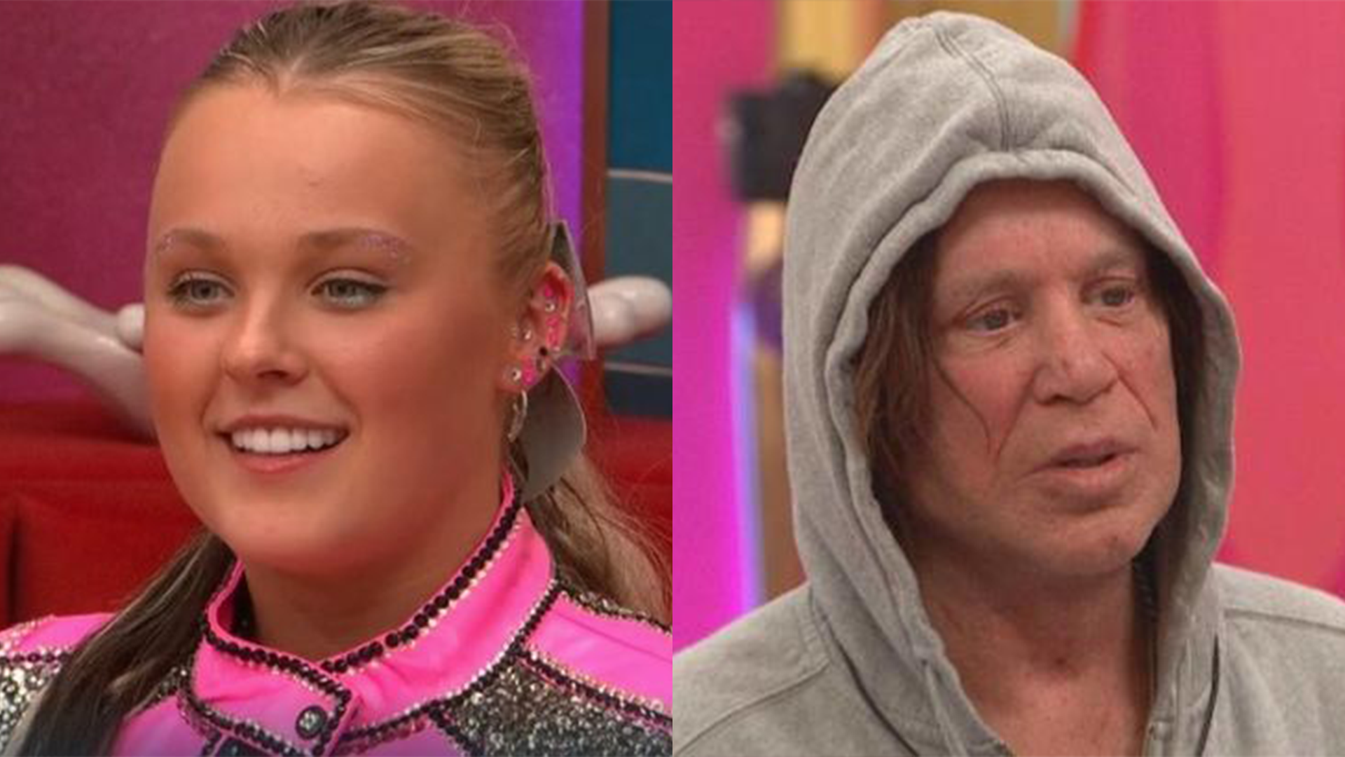 JoJo Siwa Calls Out Mickey Rourke’s Homophobic Comments on Celebrity Big Brother