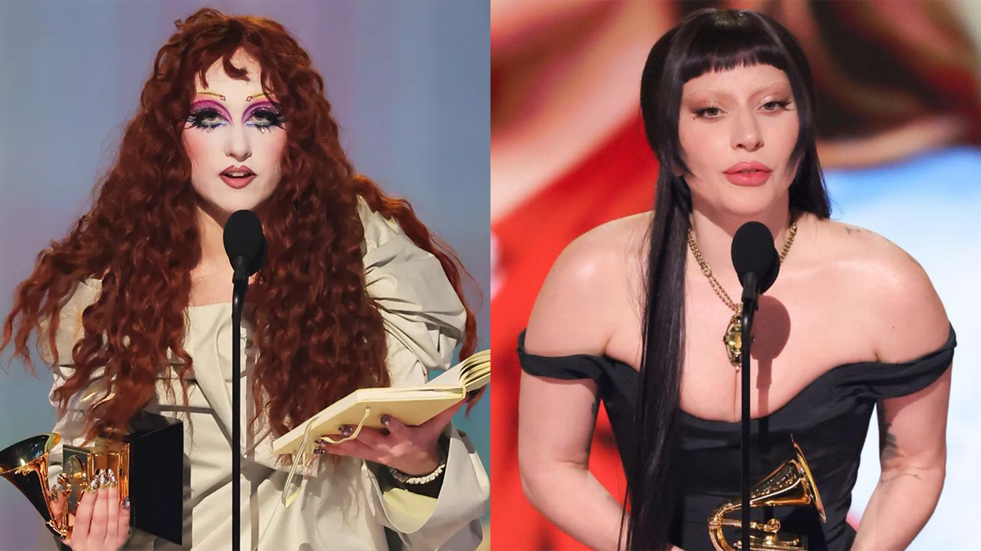 Chappell Roan and Lady Gaga Grammys 2025 Lady Gaga is reflecting on a special moment from the 2025 Grammy Awards when she met up-and-coming queer artist Chappell Roan and shared an encouraging message of support.