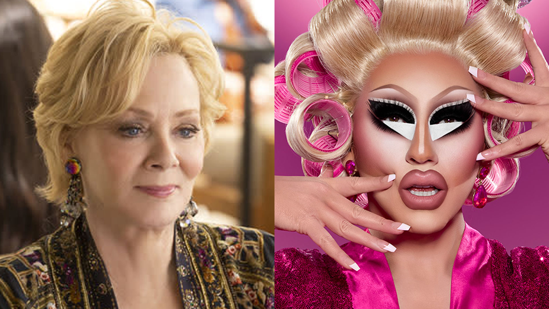 Deborah Vance and Trixie Mattel