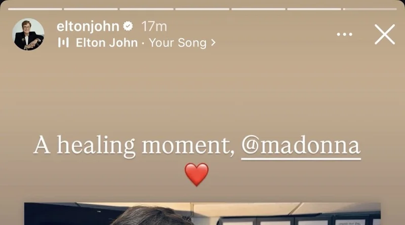 Photo: Instagram(@eltonjohn)