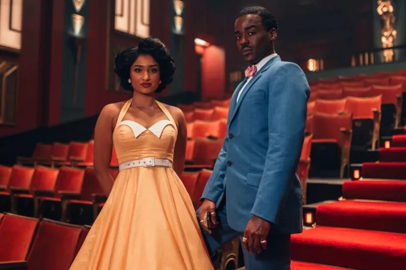 arada Sethu as Belinda Chandra and Ncuti Gatwa as the Doctor in ‘Doctor Who.' Photo: BBC