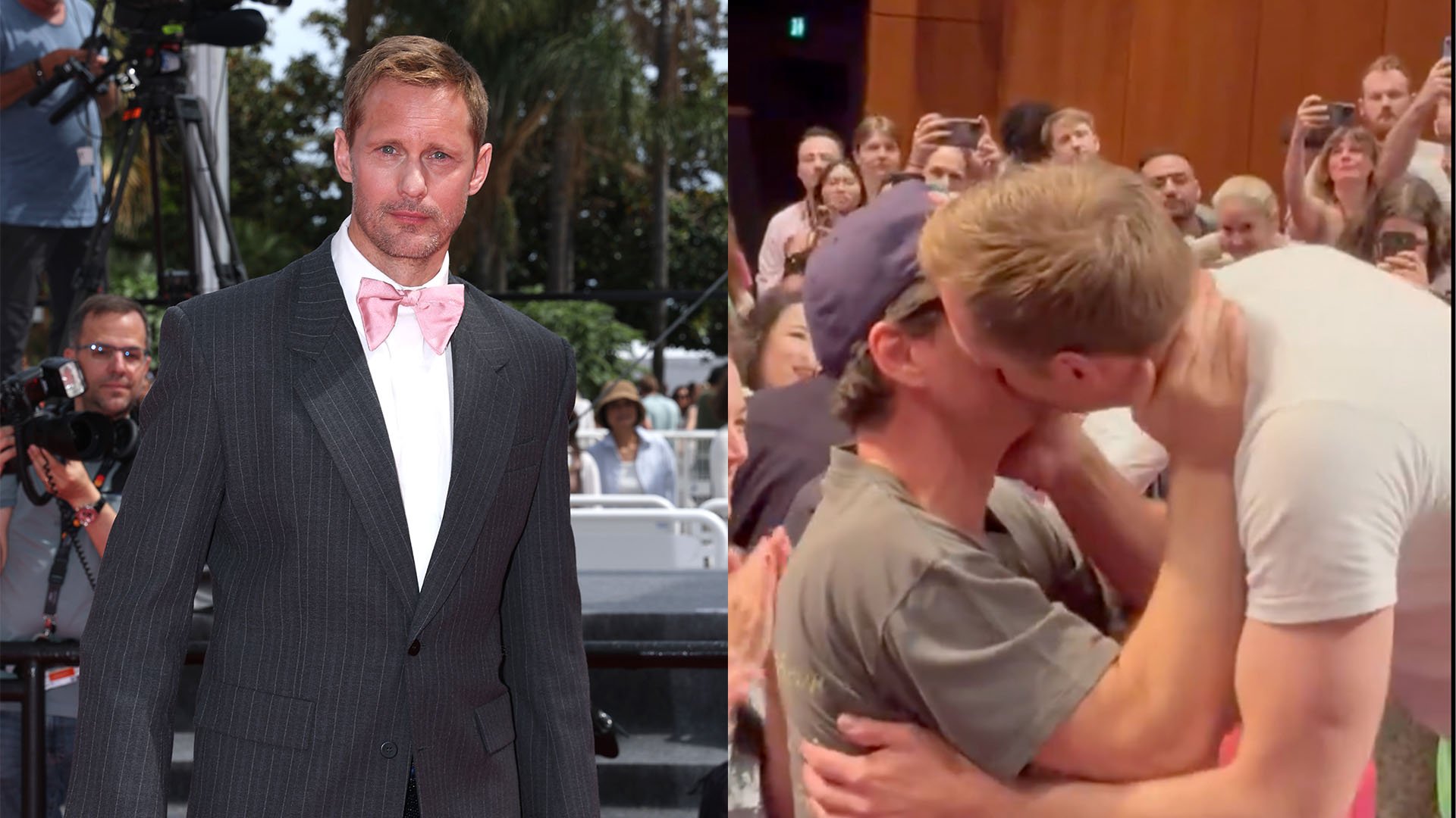 Alexander Skarsgård Kisses Pedro Pascal as Queer Biker Romance ‘Pillion’ Earns Rave Reviews at Cannes