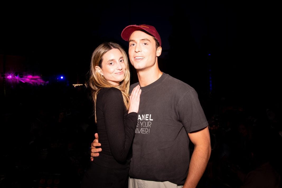 Mary Beth Barone and Benito Skinner attend Cinespia’s screening of ‘Clueless’ at Hollywood Forever Presented by Amazon MGM Studios and Prime Video