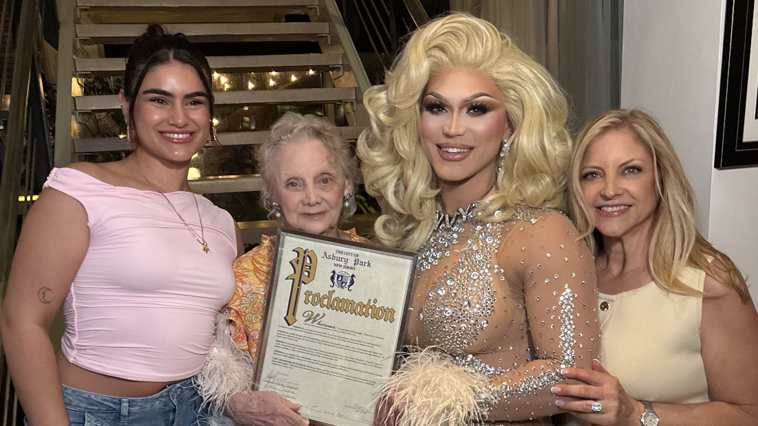 Asbury Park and Margaret Josephs Honors Crystal Envy at Drag Queen Visibility Day