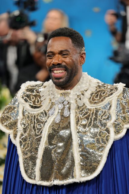 Colman Domingo, Met Gala Co-Chair, attends the 2025 Met Gala Celebrating "Superfine: Tailoring Black Style" at Metropolitan Museum of Art on May 05, 2025 in New York City.