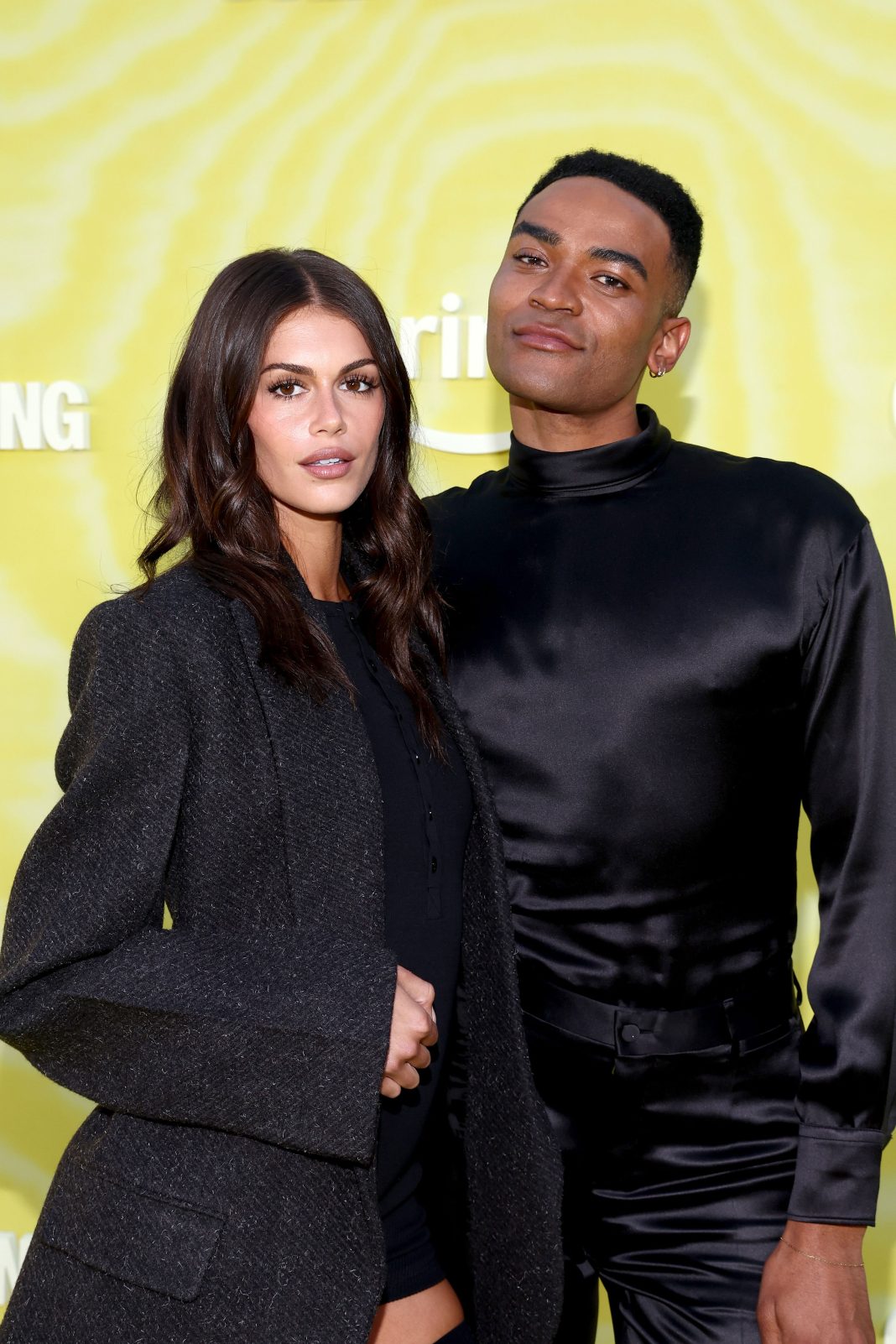 Kaia Gerber and Owen Thiele attend the 'Overcompensating' Screening And After-Party at Hollywood Palladium on May 14, 2025 in Los Angeles, California. (Photo by Tommaso Boddi/Getty Images for Prime Video)