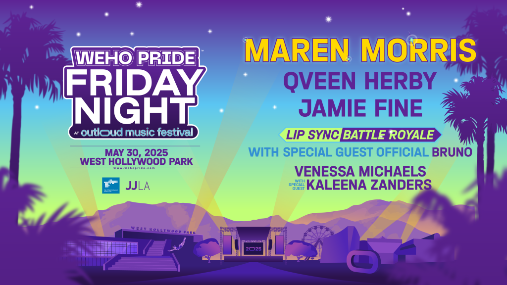 Friday Night Line Up WeHo Pride