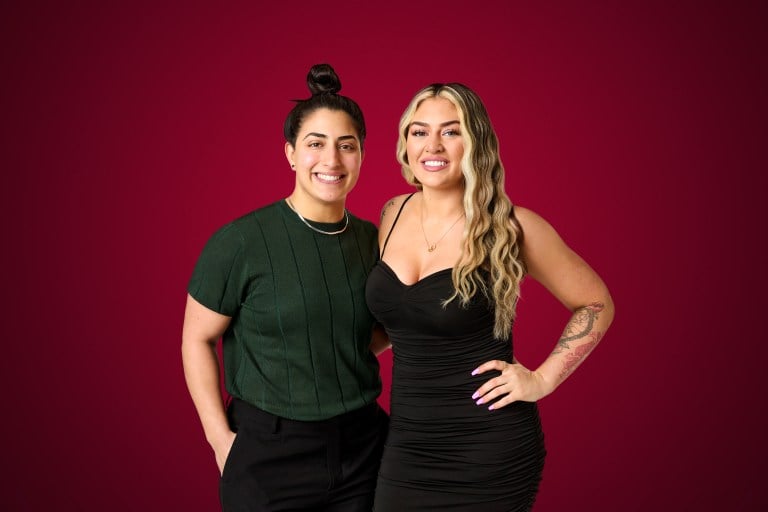 Magan and Dayna. Photo: Melody Timothee/Netflix