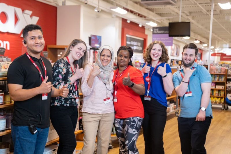 Quote from T.J. Maxx: 'A workforce that includes people from a variety of backgrounds and with a diversity of experiences and perspectives can help us to think creatively, remain agile, and be true to our values.'