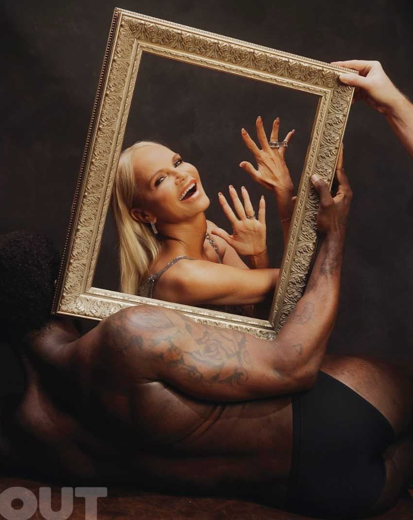 Kristin Chenoweth poses for 'Out' Magazine. Photo: Out Magazine