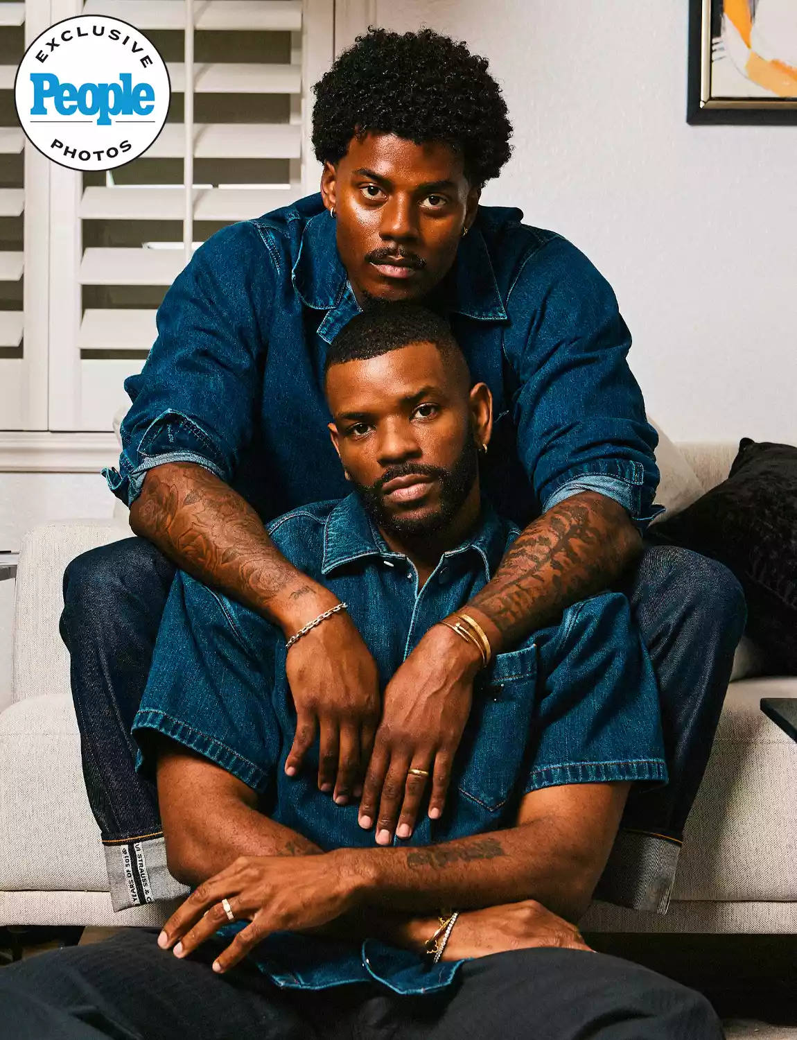 Obio Jones, and Jermelle Simon, Engagement Photos. Photo: Eric Hart Jr.