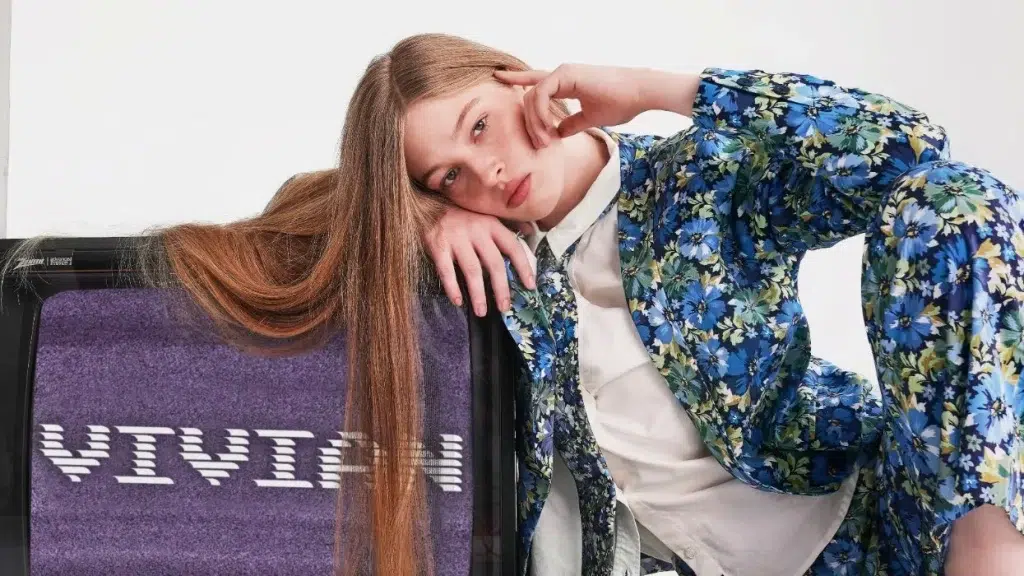 Vivian Wilson Poses For Wildfang Campaign.