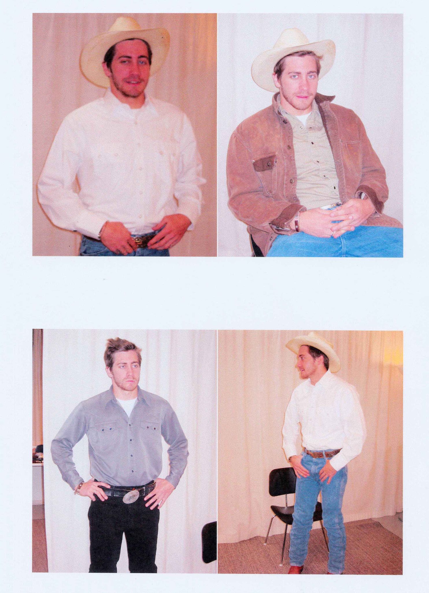 Costume Fitting for Brokeback Mountain