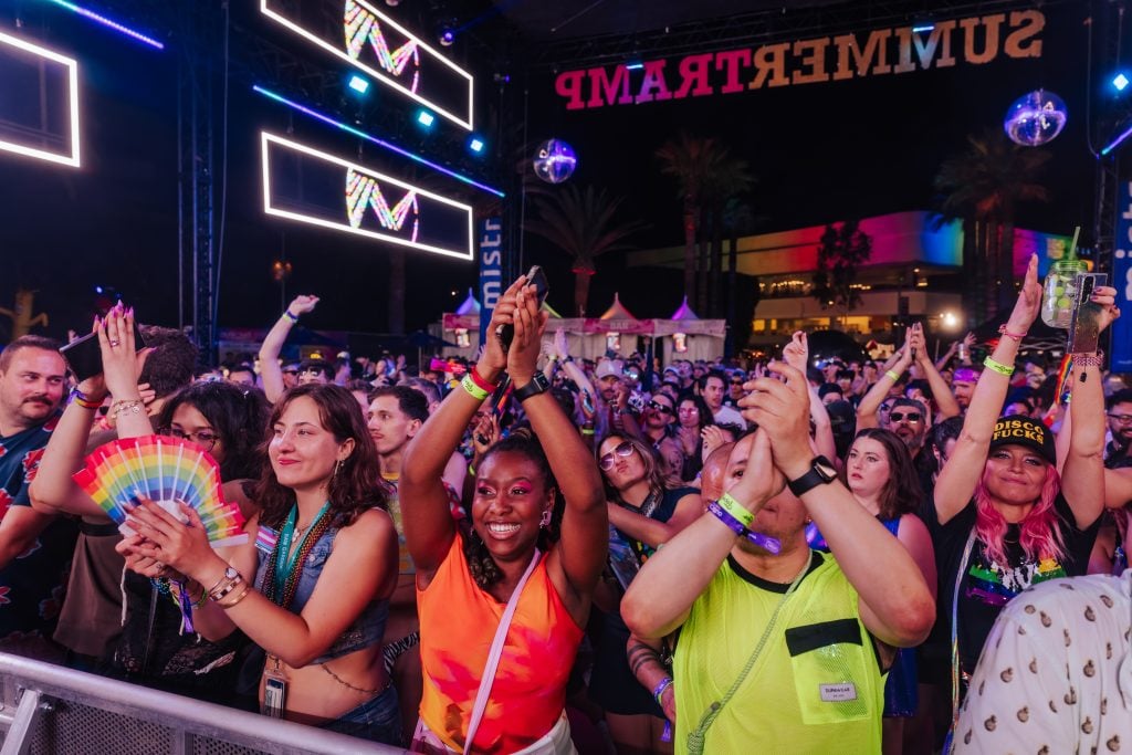 SummerTramp stage at WEHO Pride. Photo: @danielmacadangdang