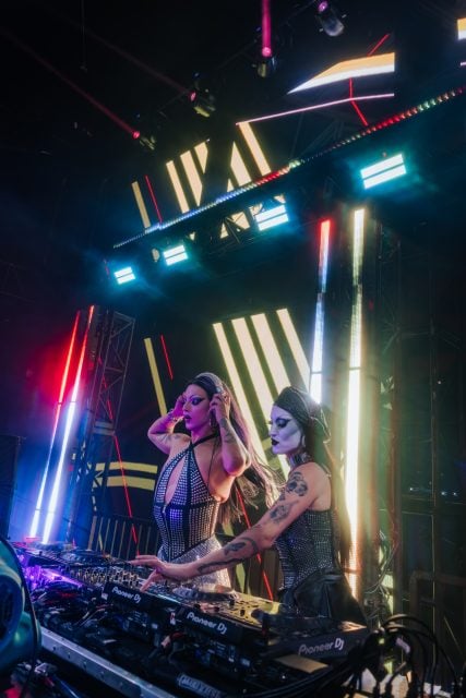 Violet Chachki and GottMik at WEHO Pride. Photo: @danielmacadangdang