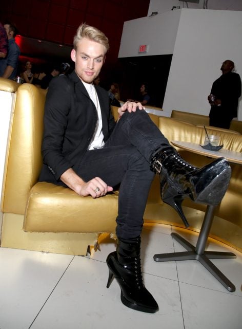 Model Will Jardell attends America's Next Top Model Cycle 21 premiere party presented by NYLON and LINE at SupperClub Los Angeles on August 20, 2014 in Los Angeles, California.