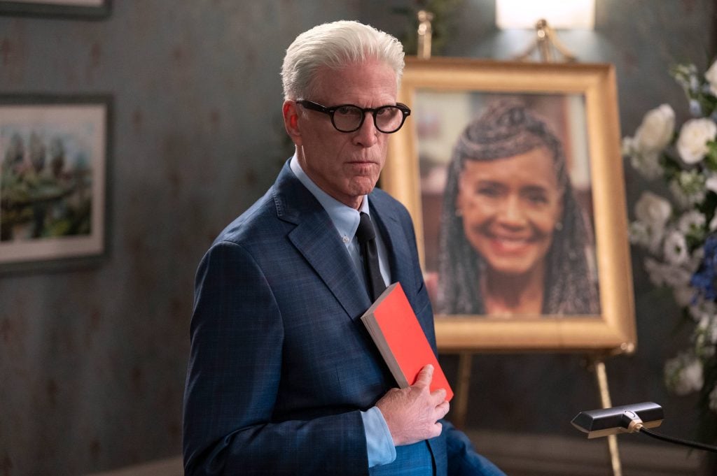 A Man on the Inside. Ted Danson as Charles in episode 106 of A Man on the Inside. Cr. Colleen E. Hayes/Netflix © 2024