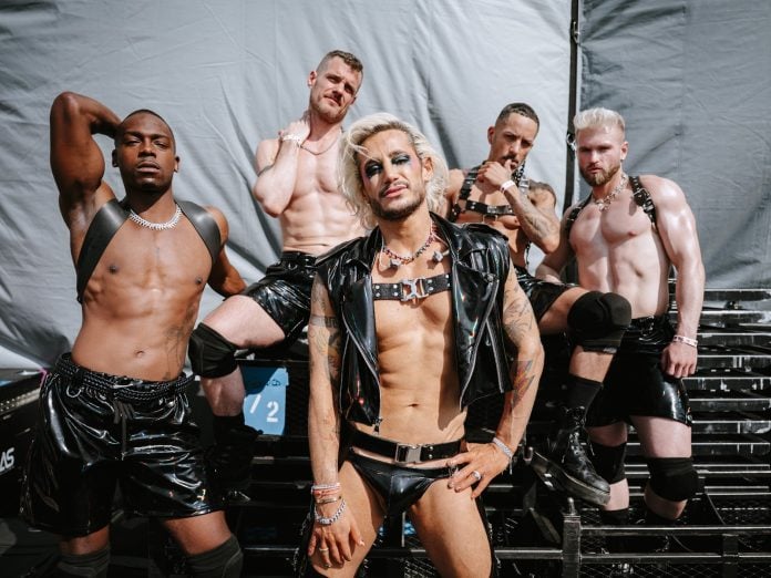 Frankie Grande and company bringing the heat at the 2025 OUTLOUD Boston Music Festival (Photo: Emily Gardner @emilygardnerx)