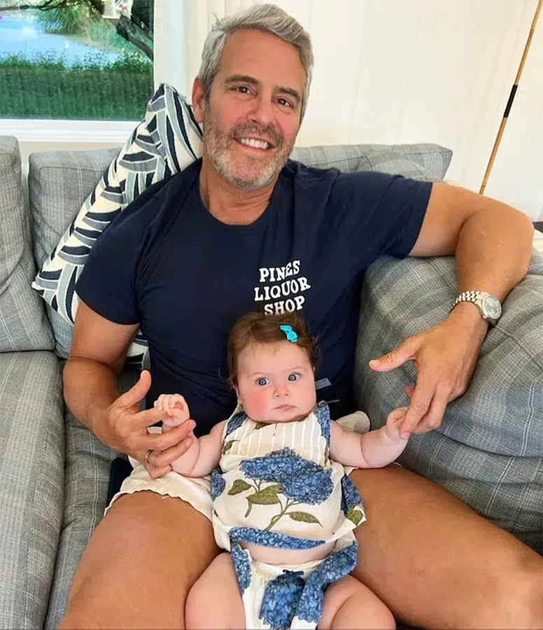 Andy Cohan with his kid