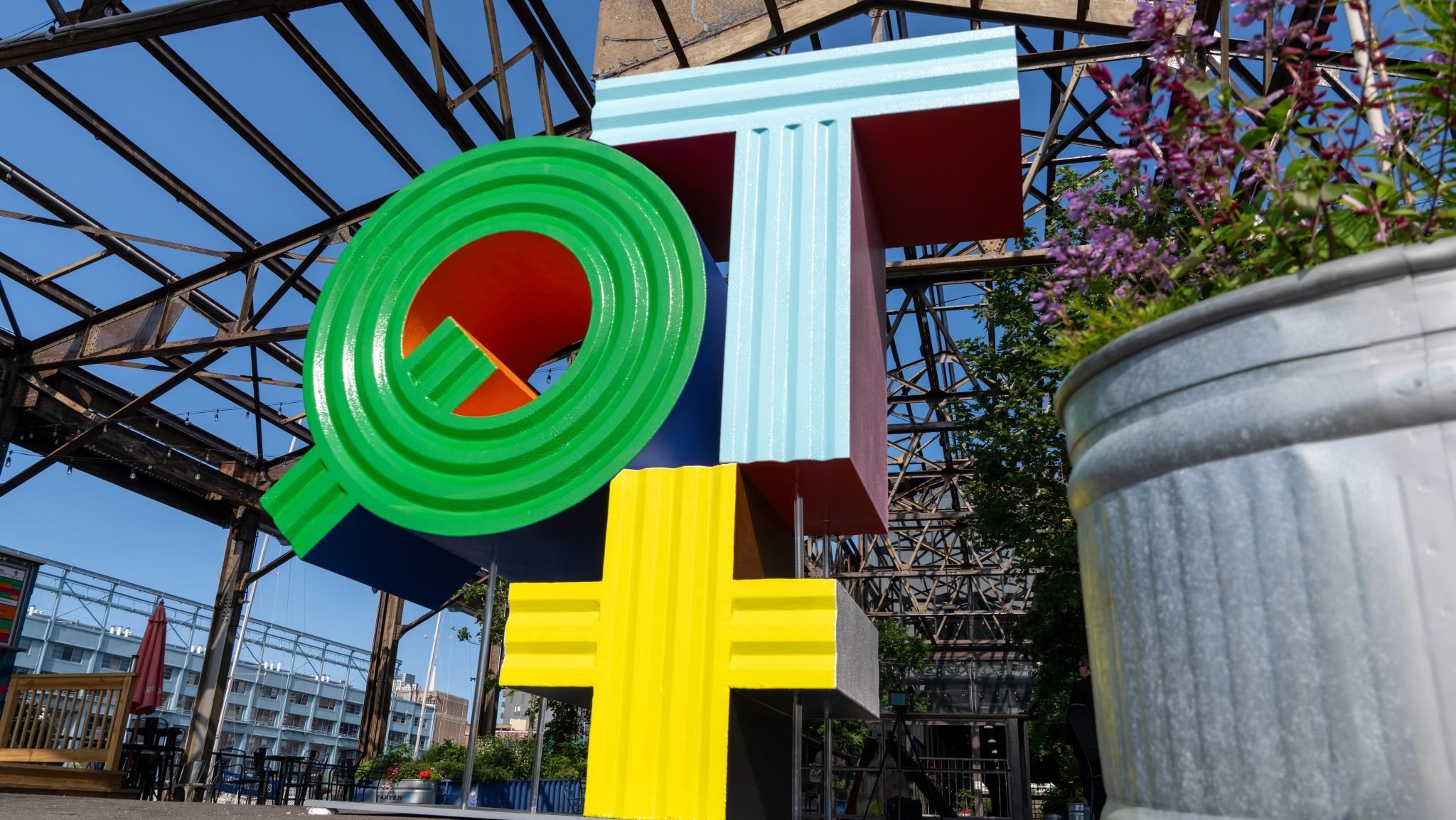 Philadelphia unveiled ‘In Plain Sight,’ a 10-foot Pride sculpture honoring the TQ+ community. See it at Cherry Street Pier through June or host it forever.