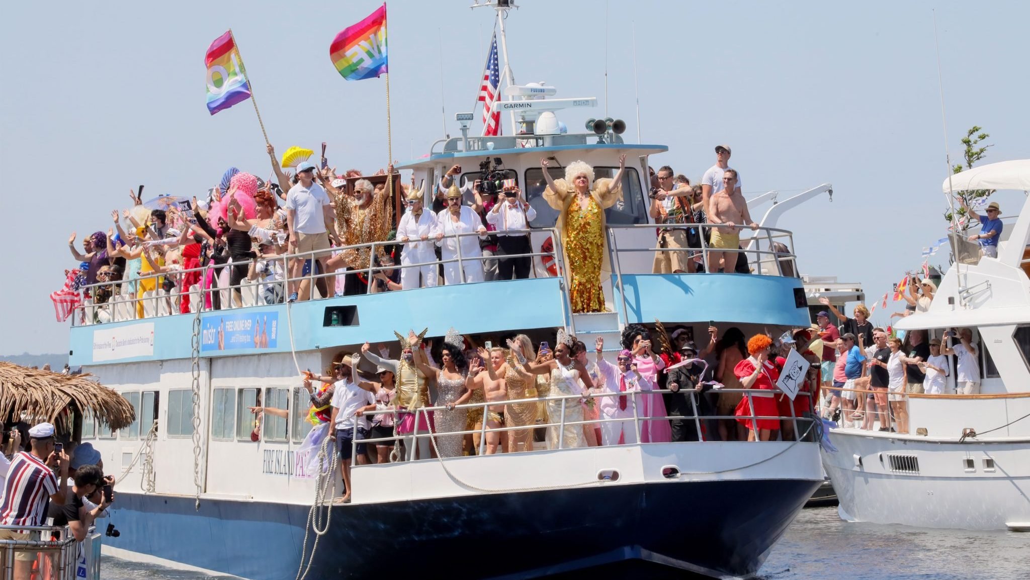 Fire Island’s iconic 'Invasion' turned 50 with drag queens, pool parties, and a glamorous takeover by Tryst Hospitality.