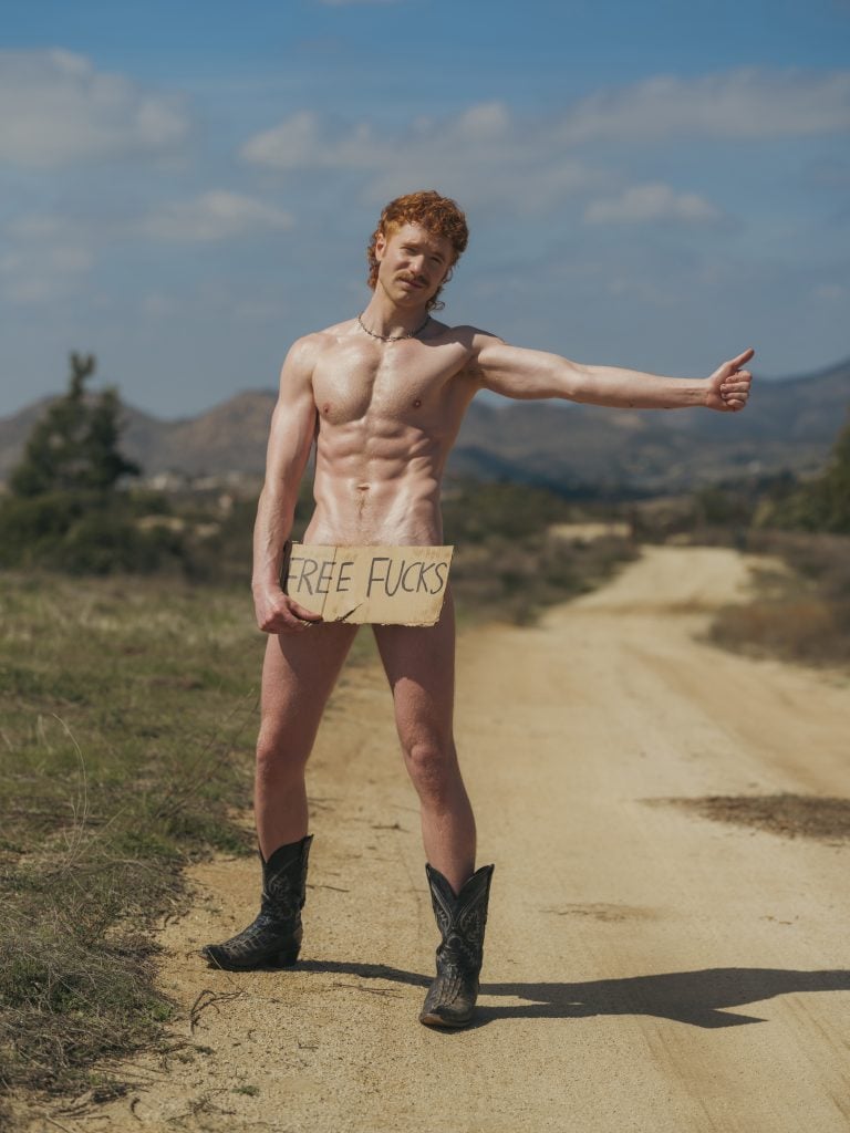 Red Hot Roadtrip takes the ginger nude calendar to new heights with sunburnt rebels, motel mischief, and Americana heat. Ships October 2025.