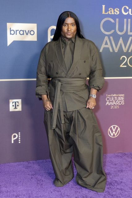 Law Roach arrives at the Las Culturistas Culture Awards at The Orpheum Theatre on July 17, 2025 in Los Angeles, California.