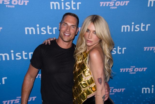 MISTR CEO, Tristan Schukraft, and Kesha at the 'Tits Out' Tour After Party in NYC.