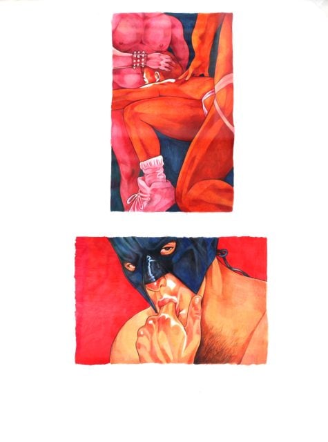 POL ANGLADA
Untitled #10, 2021 
Colored pencil on paper
