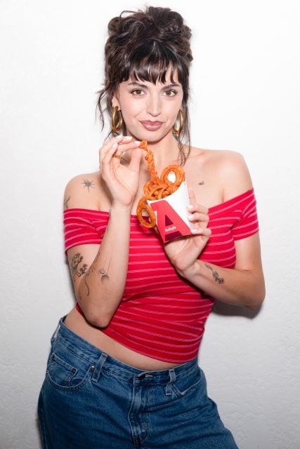 Rebecca Black for Arby's. Photo: Christian Soria