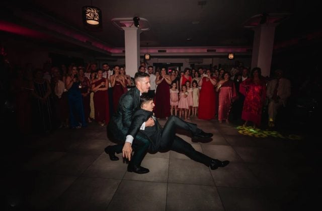 Spanish footballer Alberto Lejarraga just married his longtime partner, making LGBTQ history while still playing professionally.