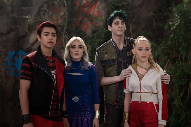 Zombies 4: Dawn of the Vampires Cast Freya Skye, Malachi Barton, Milo Manheim and Meg Donnelly