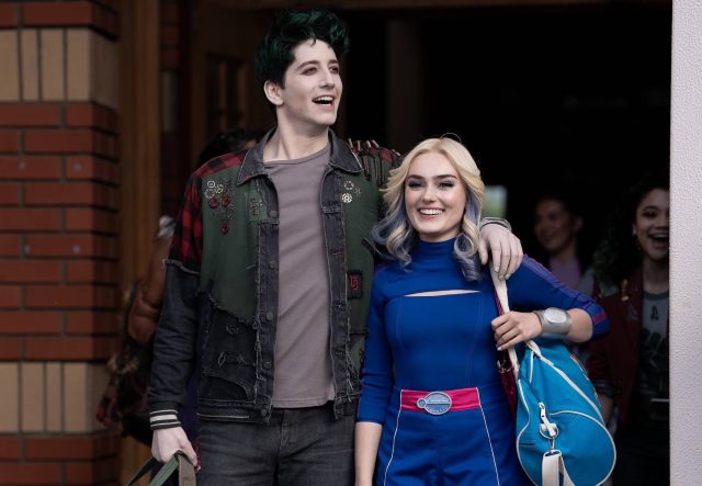 Zombies 4: Dawn of the Vampires Cast Milo Manheim and Meg Donnelly (Photo: Disney/Matt Klitscher)