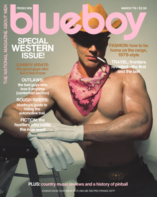 Blueboy Magazine Cover