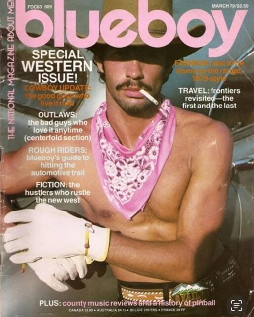 Blueboy Magazine Cover