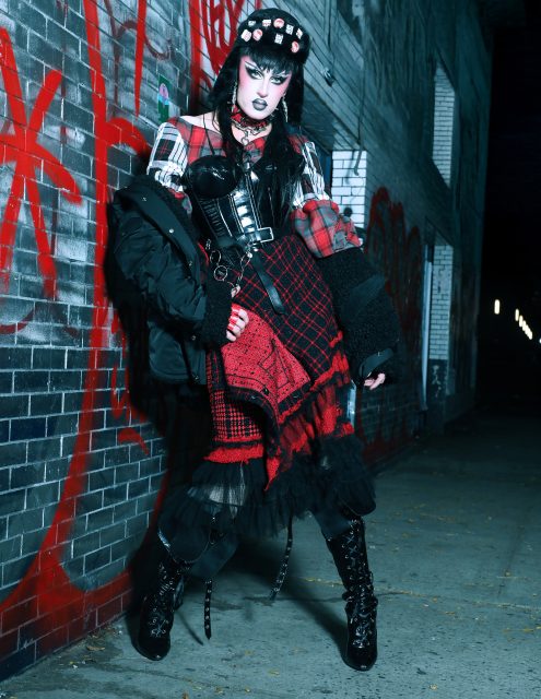 Daya Betty posing for Marco Ovando