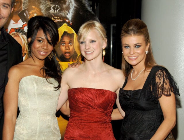 Regina Hall, Anna Faris and Carmen Electra during "Scary Movie 4" New York Premiere - Inside Arrivals at Loews Lincoln Square in New York City, New York, United States. 