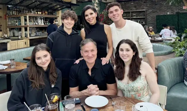 Heather Dubrow with her family.