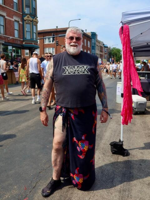 Sniffies brought bold merch, street interviews, and cruising energy to Chicago’s Market Days, making the festival unforgettable.