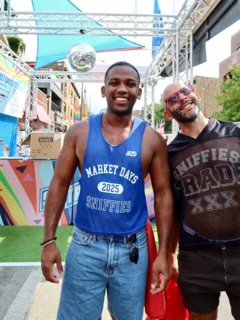 Sniffies brought bold merch, street interviews, and cruising energy to Chicago’s Market Days, making the festival unforgettable.