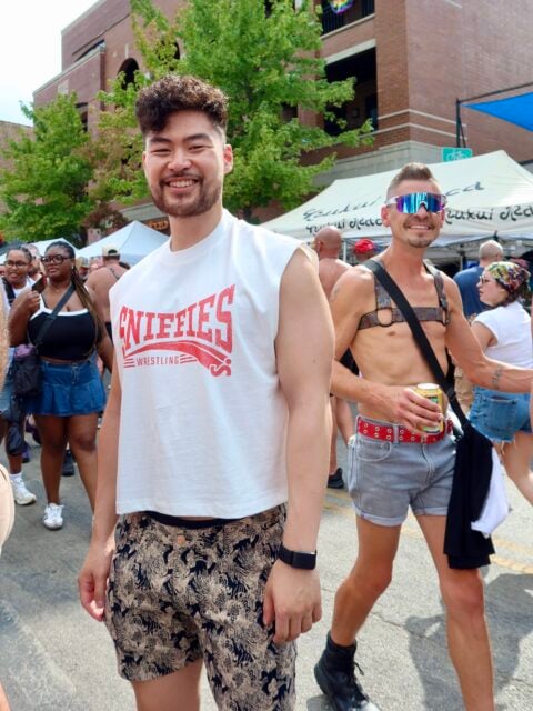 Sniffies brought bold merch, street interviews, and cruising energy to Chicago’s Market Days, making the festival unforgettable.