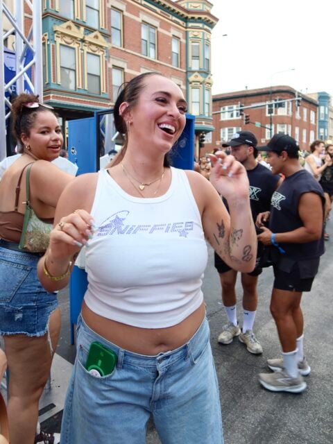 Sniffies brought bold merch, street interviews, and cruising energy to Chicago’s Market Days, making the festival unforgettable.