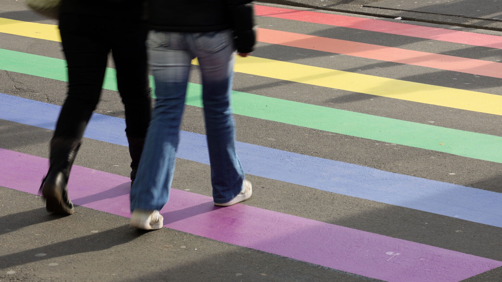 Rainbow Crosswalks Under Threat in Florida and Potentially More States Across The U.S.