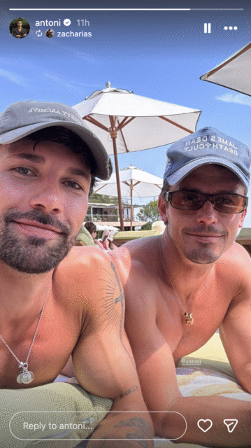 Antoni and his new potential man. Photo: Photo: @zacharias