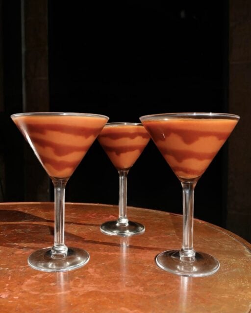 The signature 'Elizabeth Taylor Chocolate Martini.'