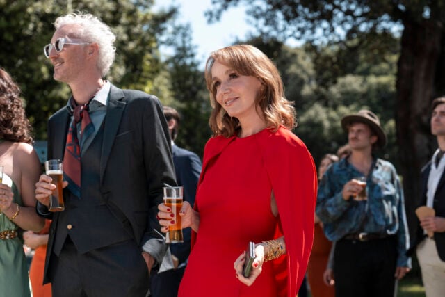 Emily in Paris. (L to R) Bruno Gouery as Luc, Philippine Leroy-Beaulieu as Sylvie Grateau in Emily in Paris. Cr. Giulia Parmigiani/Netflix © 2025