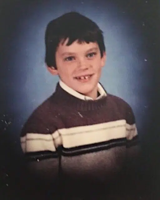 matt bomer as a kid